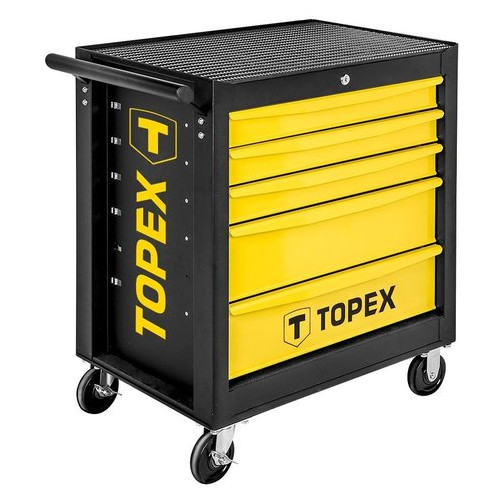 Візок для інструментів Topex 5 ящиків 680x460x825 мм (79R501) фото №1