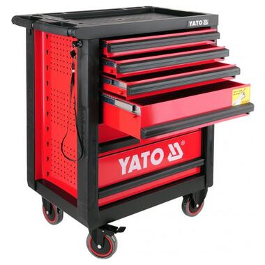 Шафа-візок для інструменту Yato 958х766х465мм 6 ящиків (YT-0902) фото №1