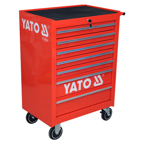 Шафа-візок для інструменту Yato 995х680х458мм 7 ящиків (YT-0914) фото №1