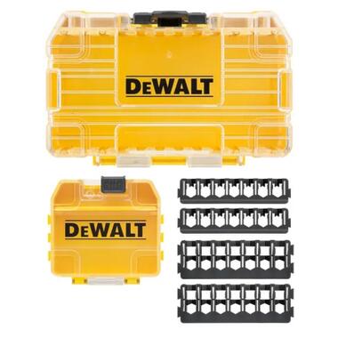 Ящик для інструментів DeWALT для біт системи TSTAK Tough Case S з футляром та касетами для біт 4 шт. (DT70801) фото №2