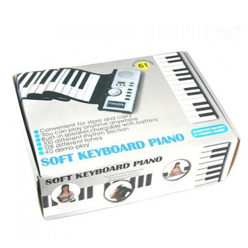 Синтезатор пианино 61 кл гибкая Midi клавиатура (77700618) фото №1