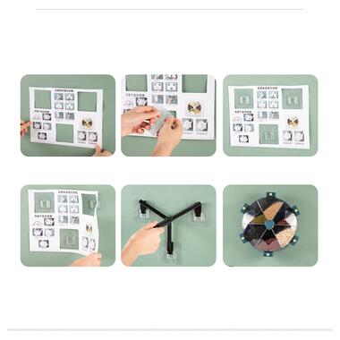 Карусель для хранения сыпучих продуктов Kitchen Box 6в1 - XPRO. Цвет - черный. (43373-Kitchen Box_625) фото №10