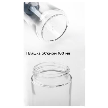 Диспенсер для масла и уксуса Semi с силиконовой кистью 180 мл оранжево-зеленый фото №7