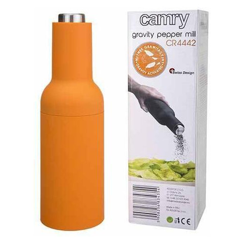 Млин для спецій Camry CR-4442-orange 23.5 см фото №4