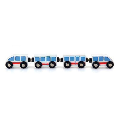 Залізниця Viga Toys Дод. набір залізничних експрес-поїздів (50818) фото №1