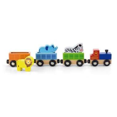Железная дорога Viga Toys Доп. набор к ж/д Поезд с животными (50822) фото №2