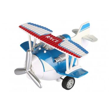 Літак металевий інерційний Same Toy Aircraft синій SY8013AUt-2 (JN63SY8013AUt-2) фото №1