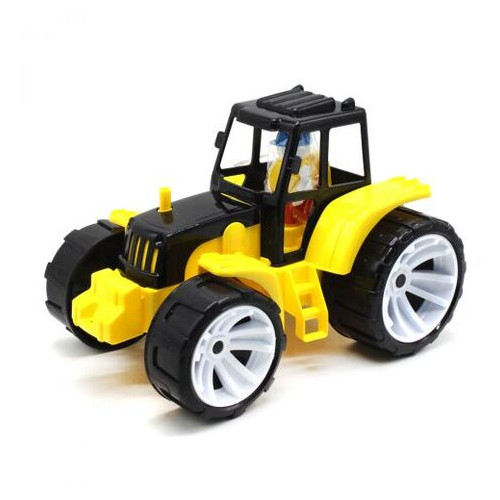 Трактор жовтий (007/6 чорний) фото №1