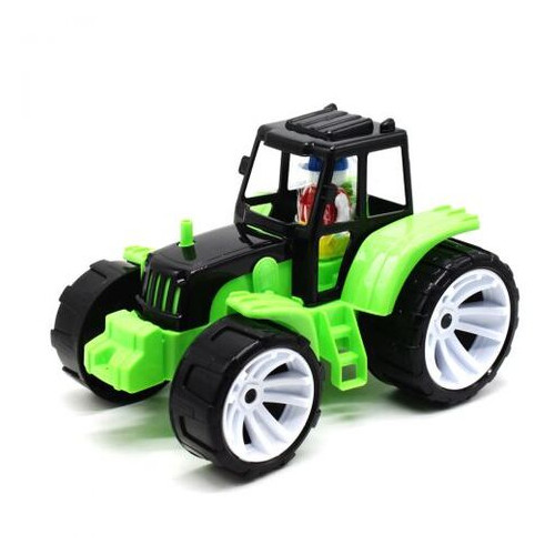 Трактор зелений (007/6 чорний) фото №1