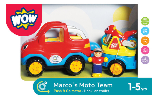 Іграшка WOW Marco's Moto Team Moto Command (10716) фото №10
