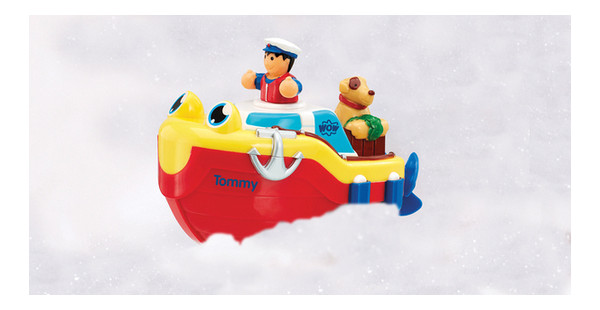 Буксирний човен WOW Tommy Tug Boat bath toy (04000) фото №4