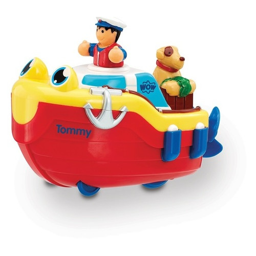 Буксирний човен WOW Tommy Tug Boat bath toy (04000) фото №1