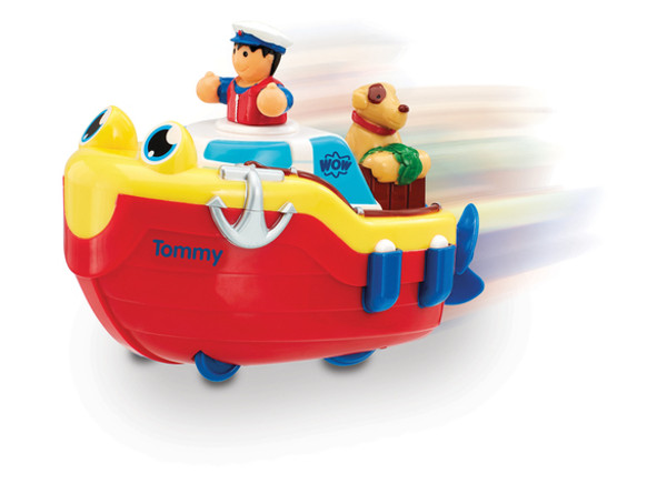Буксирний човен WOW Tommy Tug Boat bath toy (04000) фото №3