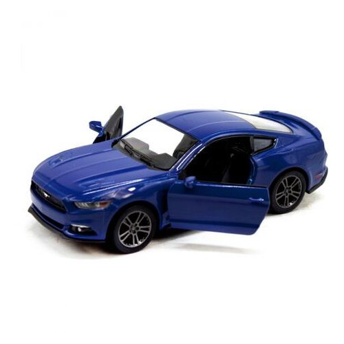 Машинка Kinsmart Ford Mustang GT синя (KT5386W) фото №1