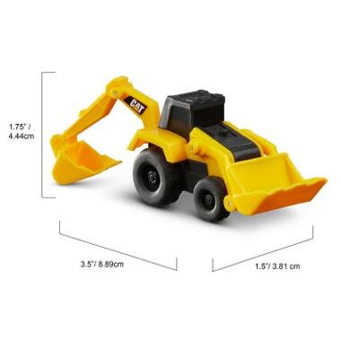 Спецтехника Funrise Мини-техника CAT Экскаватор-погрузчик и бульдозер (82280) фото №5