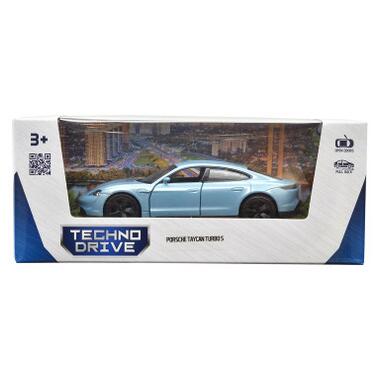 Машина Techno Drive Porsche Taycan Turbo S синій (250335U) фото №11