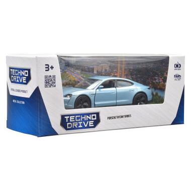 Машина Techno Drive Porsche Taycan Turbo S синій (250335U) фото №2