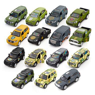 Машина Techno Drive серії Шеврони Героїв - Toyota Prado - Кара-Даг (KM6189) фото №4