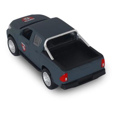 Машина TechnoDrive серії Шеврони Героїв - Toyota Hilux - ОШБр НПУ Лють (KM6118F) фото №5