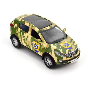 Автомодель серии Шевроны Героев Kia Sportage R 56 ОМПБр TechnoDrive 250362M  фото №2