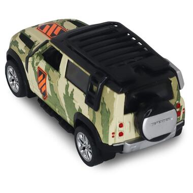 Автомодель серии Шевроны Героев Land Rover Defender 110 3 ОШБр TechnoDrive 250363M2 масштаб 1:39  фото №3