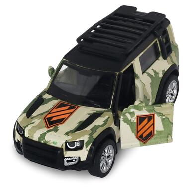 Автомодель серии Шевроны Героев Land Rover Defender 110 3 ОШБр TechnoDrive 250363M2 масштаб 1:39  фото №7