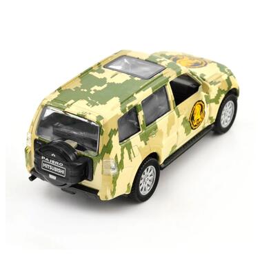 Автомодель серии Шевроны Героев Mitsubishi Pajero 4WD Tubro 47 ОМБр TechnoDrive 250361M  фото №3