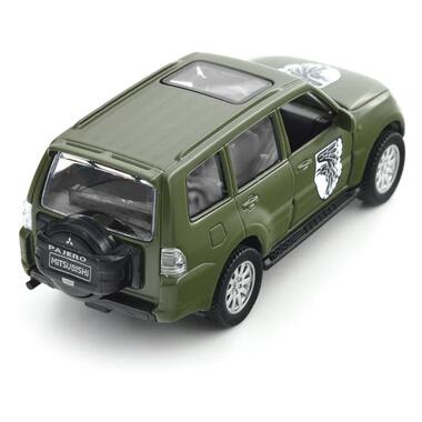 Автомодель серии Шевроны Героев Mitsubishi Pajero 4WD Tubro 93 ОМБр TechnoDrive 250283M  фото №2