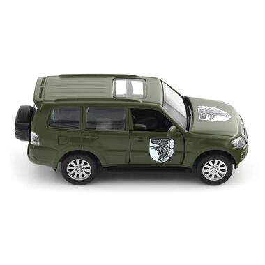 Автомодель серии Шевроны Героев Mitsubishi Pajero 4WD Tubro 93 ОМБр TechnoDrive 250283M  фото №3