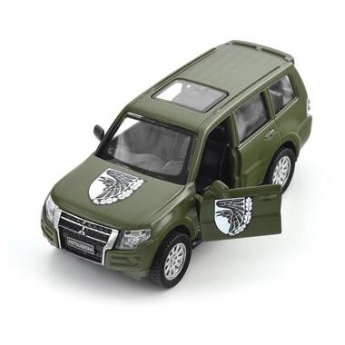 Автомодель серии Шевроны Героев Mitsubishi Pajero 4WD Tubro 93 ОМБр TechnoDrive 250283M  фото №1