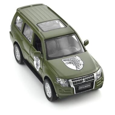 Автомодель серии Шевроны Героев Mitsubishi Pajero 4WD Tubro 93 ОМБр TechnoDrive 250283M  фото №4