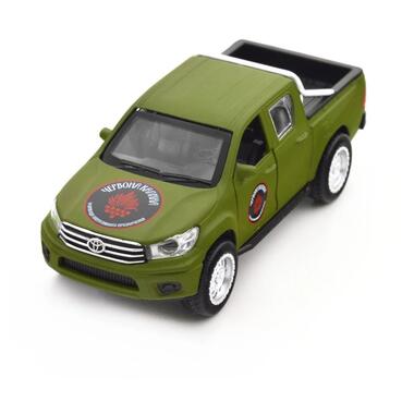 Автомодель серии Шевроны Героев Toyota Hilux Красная калина TechnoDrive KM6119  фото №1