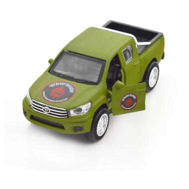 Автомодель серии Шевроны Героев Toyota Hilux Красная калина TechnoDrive KM6119  фото №4