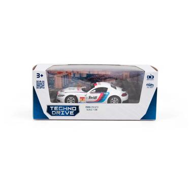 Детская автомодель BMW Z4 GT3 TechnoDrive 250255 белый  фото №2