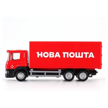 Автомодель детская TechnoDrive Scania Новая Почта 250414U масштаб 1:64  фото №2