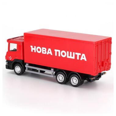 Автомодель детская TechnoDrive Scania Новая Почта 250414U масштаб 1:64  фото №7