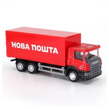 Автомодель детская TechnoDrive Scania Новая Почта 250414U масштаб 1:64  фото №4