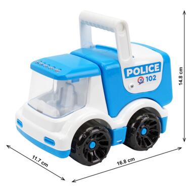 Детская машинка Грузовик Police 2178TXK фото №5