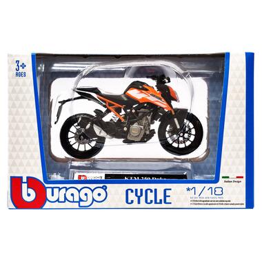 Детская модель Мотоцикла KTM 250 Duke 18-51030-4 масштаб 1:18  фото №1