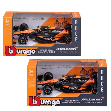 Автомодель Bburago MCLAREN F1 MCL38 (2024) 18-38214 масштаб 1:43  фото №4