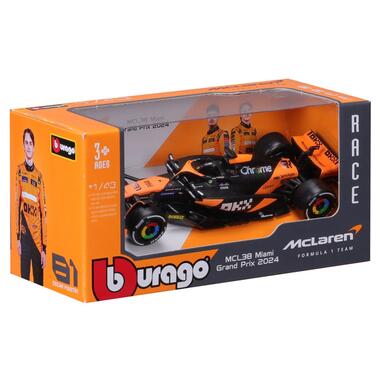 Автомодель Bburago MCLAREN F1 MCL38 (2024) 18-38214 масштаб 1:43  фото №5