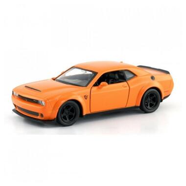 Машина Uni-Fortune Dodge Challenger матова помаранчевий (554040М(С)) фото №1