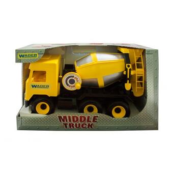Бетонозмішувач Middle truck (жовта) (39493) фото №1