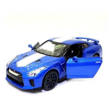Модель автомобиля Nissan GT-R (R35) 68469 масштаб 1:32 свет звук (Синий)  фото №1