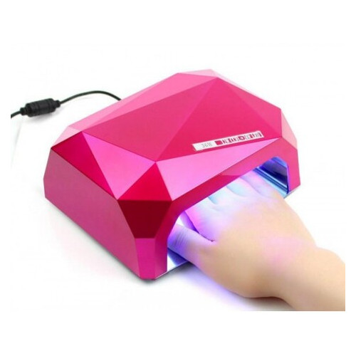 Уфо лампа для ногтей XPRO 36W ALMAZ Pink фото №1