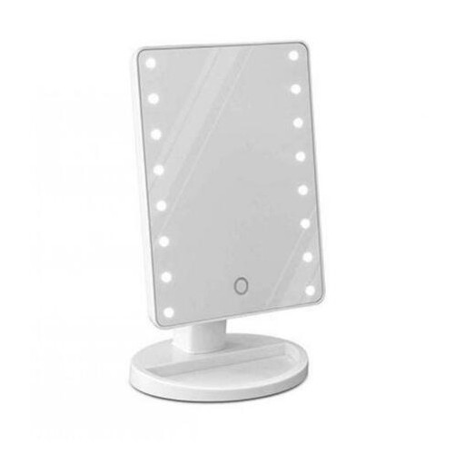 Настольное зеркало с подсветкой MHZ 16 LED Mirror белый (ZE35009409) фото №3