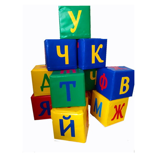 Набор кубиков Tia-Sport Буквы 30х30х30 см (sm-0375) фото №2