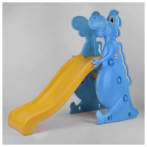 Гірка Pilsan Dino slide Синя з жовтим (92053) фото №1