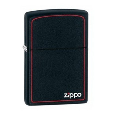 Запальничка Zippo Classics Border Black Matte Zp218zb Zippo (21475) фото №2