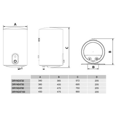 Бойлер Gorenje DryHeat 80 (747938) фото №3